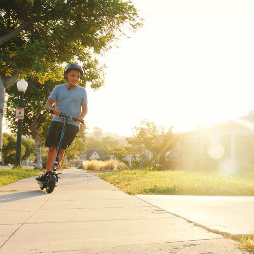 Razor E100 Powercore scuter electric pentru copii negru și albastru marin 13173843