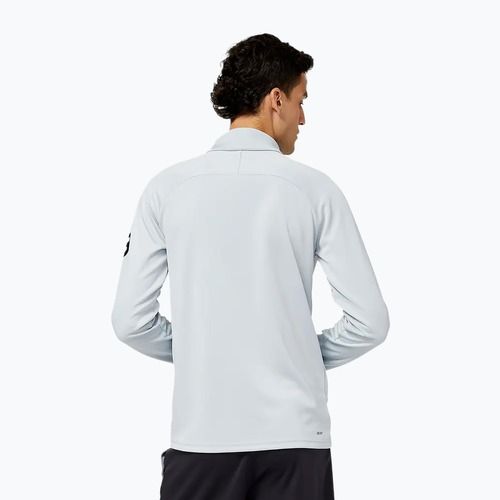 Tricou de trening pentru bărbați New Balance Tenacity Football Training Track alb MJ23090LAN