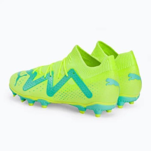 PUMA Future Match FG/AG JR ghete de fotbal pentru copii verde 107195 03