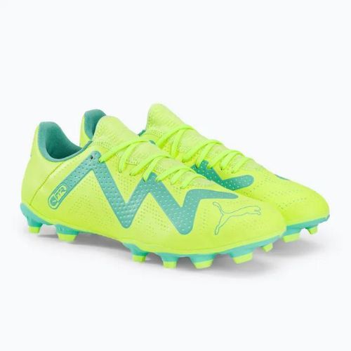 PUMA Future Play FG/AG ghete de fotbal pentru bărbați verde 107187 03