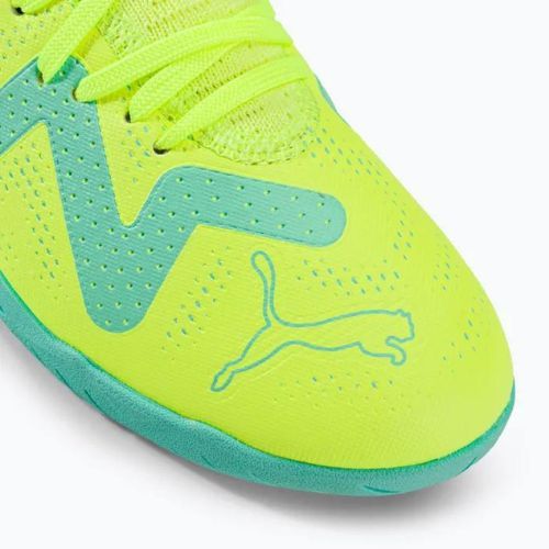 PUMA Future Play IT ghete de fotbal pentru copii verde 107204 03