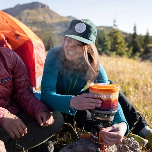 Jetboil New MiniMo set de aragazuri pentru turism portocaliu MNMOSS-EU