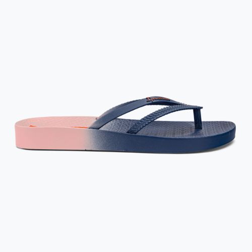 Papuci de plajă Ipanema Bossa Soft C pentru femei, albastru marin și roz 83385-AJ188