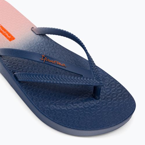 Papuci de plajă Ipanema Bossa Soft C pentru femei, albastru marin și roz 83385-AJ188