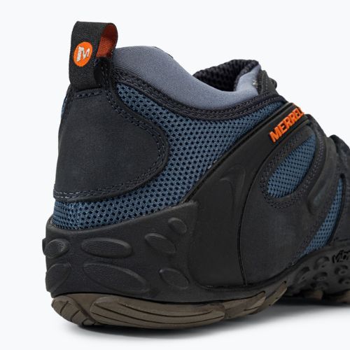 Pantofi de trekking pentru bărbați Merrell Chameleon II Stretch albastru marin și negru J516375
