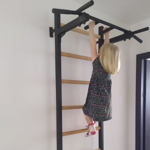 BenchK scara de gimnastică negru BK-221B