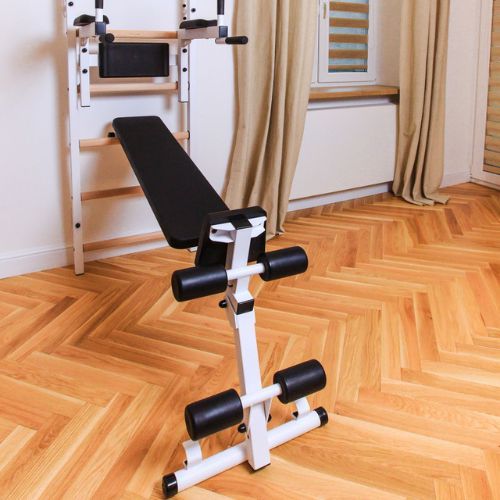 BenchK scara de gimnastică albă BK-733W