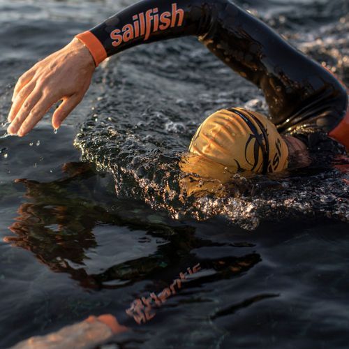 Bărbați triatlon costum de neopren pentru bărbați sailfish Atlantic 2 negru