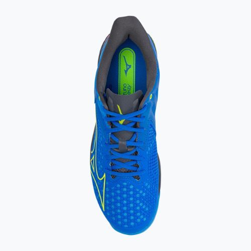 Pantofi de tenis pentru bărbați Mizuno Wave Exceed Tour 5 CC albastru 61GC227427