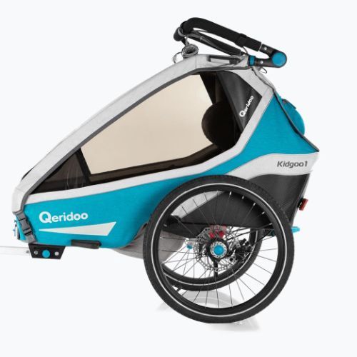 Qeridoo Kidgoo 1 Sport unicycle trailer albastru Q8S-20-P