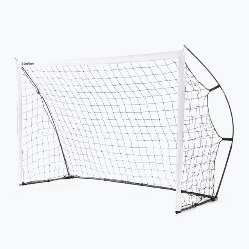 OneTeam Flex poartă de fotbal 240 x 150 cm alb OT-SNG2415