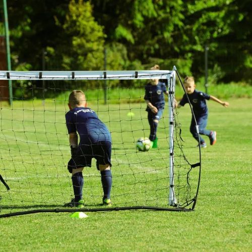 OneTeam Flex poartă de fotbal 180 x 120 cm alb OT-SNG1812