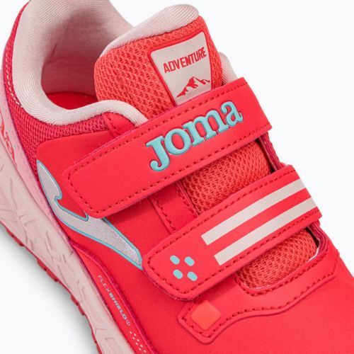 Joma J.Adventure 2210 portocaliu-roz pantofi de alergare pentru copii JADVW2210V