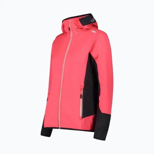Jachetă pentru femei CMP 33G2696/C649 roșu fluo
