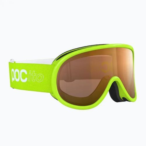 Ochelari de schi pentru copii POC POCito Retina fluorescent yellow/green