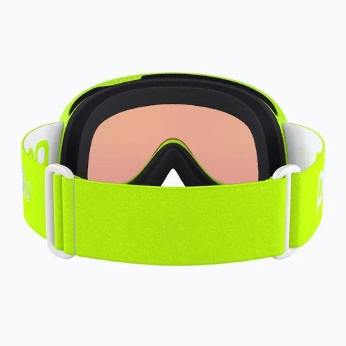 Ochelari de schi pentru copii POC POCito Retina fluorescent yellow/green