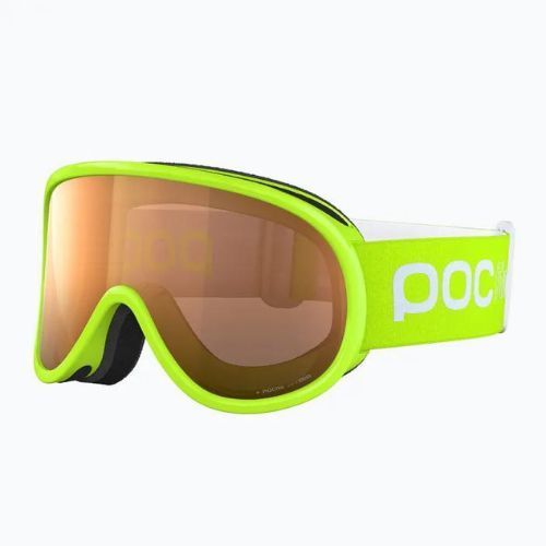 Ochelari de schi pentru copii POC POCito Retina fluorescent yellow/green