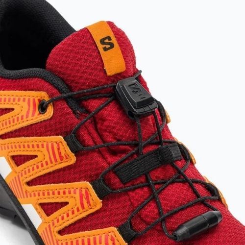 Pantofi de trekking pentru copii Salomon Xa Pro V8 CSWP roșu/negru/opărat pentru copii
