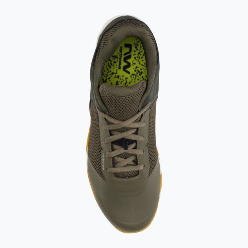 Northwave pantofi de ciclism pentru bărbați cu platformă Multicross verde 80223014