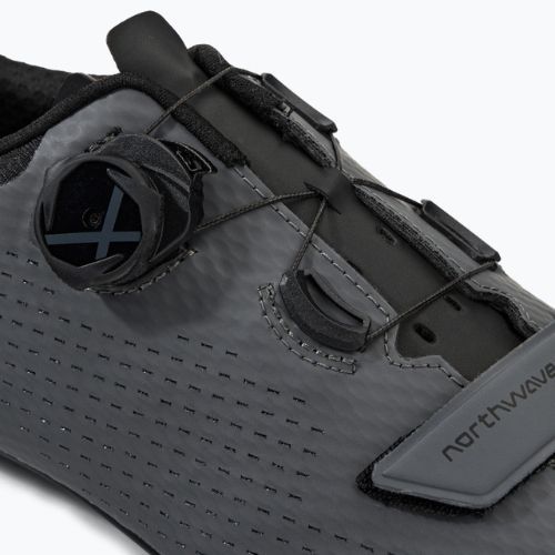 Pantofi de șosea Northwave Storm Carbon 2 gri pentru bărbați 80221013