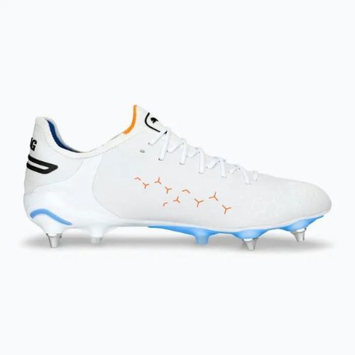 PUMA King Ultimate MXSG ghete de fotbal pentru bărbați puma alb/puma negru/blue glimmer/ultra orange