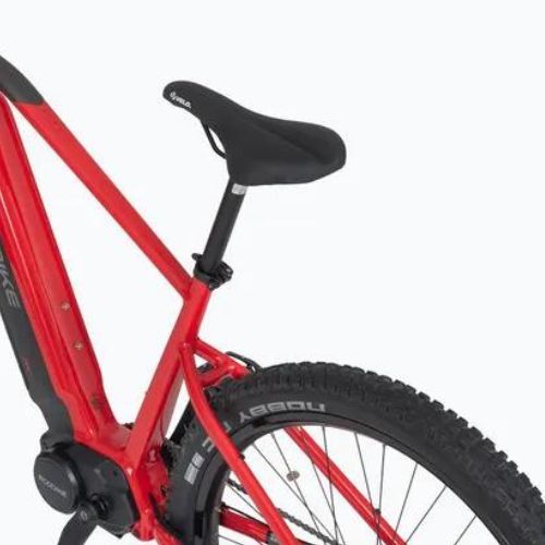 Bicicleta electrică Ecobike RX500/17.5Ah X500 LG negru/roșu