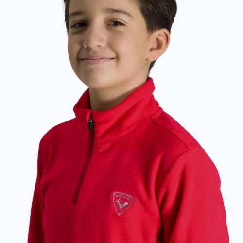 Rossignol Pulover de schi pentru copii 1/2 Zip Fleece portocaliu