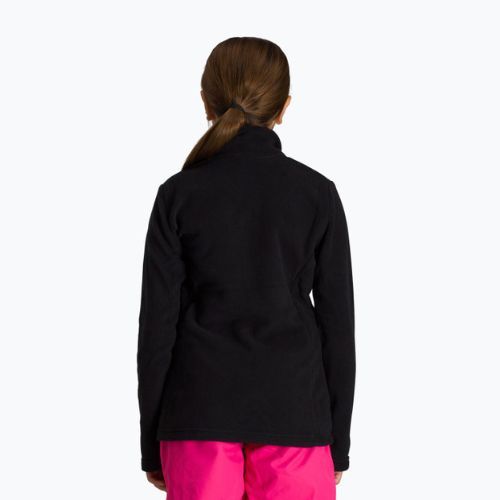 Rossignol Girl Fleece pentru copii de schi negru pulover de schi pentru copii