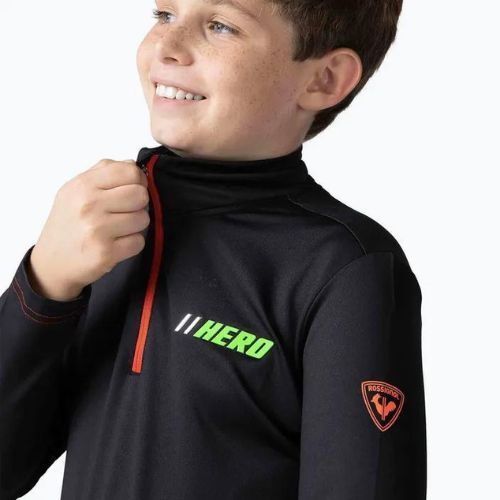 Rossignol Hero Hero Warm Stretch negru pentru copii de schi negru