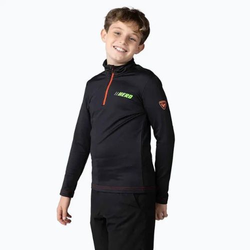 Rossignol Hero Hero Warm Stretch negru pentru copii de schi negru
