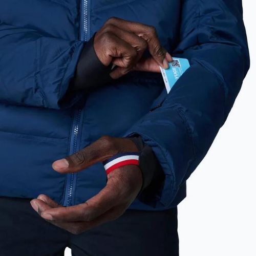 Jachetă de schi Rossignol Legacy Merino Down pentru bărbați, albastru închis