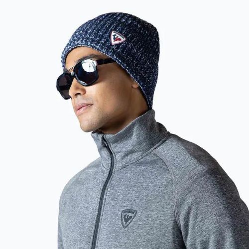 Tricou de schi Rossignol Classique Clim pentru bărbați, gri heather