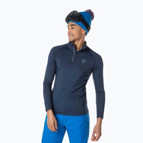 Bluză termică pentru bărbați Rossignol Classique 1/2 Zip dark navy