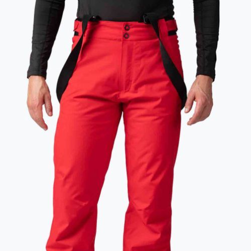 Pantaloni de schi pentru bărbați Rossignol Sporturi de schi roșu