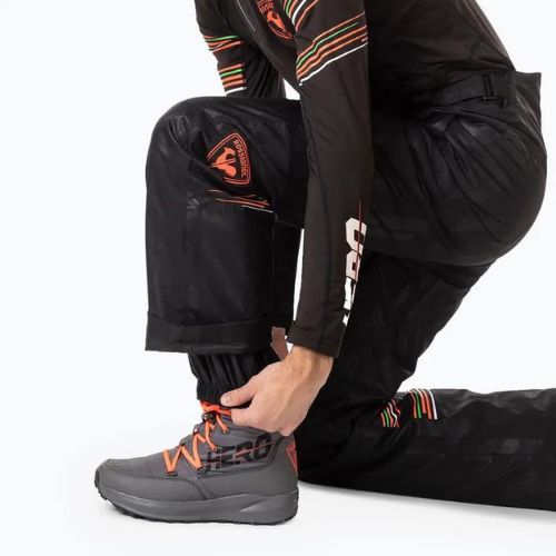 Pantaloni de schi Rossignol Hero pentru bărbați, negru