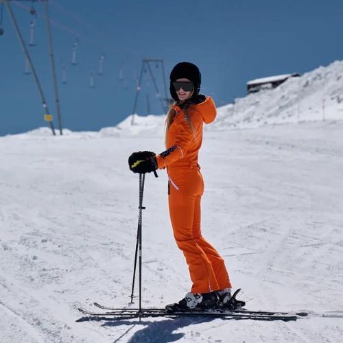 Rossignol Sublim Overall pentru femei costum portocaliu
