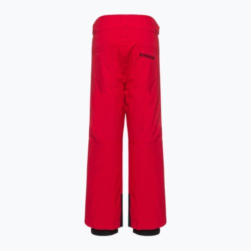 Rossignol Boy Ski sporturi de schi roșu pentru copii pantaloni de schi pentru copii