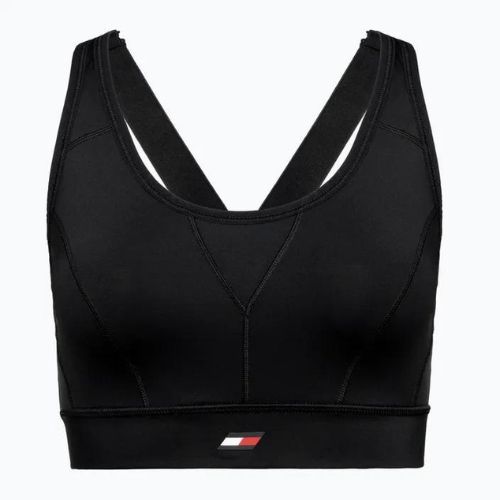 Tommy Hilfiger Essentials Essentials Sutien de fitness cu bretele reglabile negru