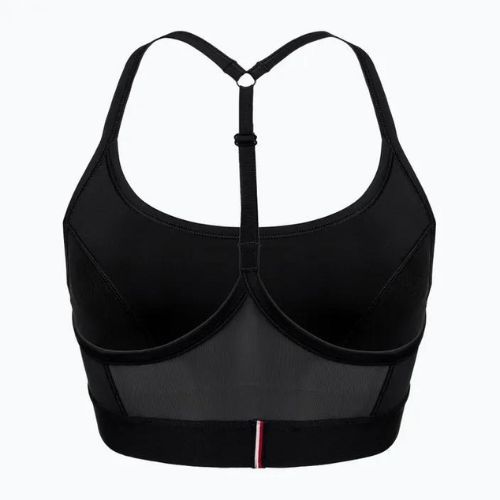 Tommy Hilfiger Lt Intensity Sutien fitness cu bretele reglabile negru