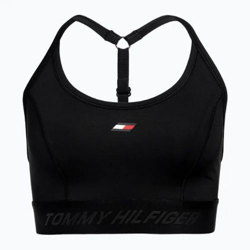 Tommy Hilfiger Lt Intensity Sutien fitness cu bretele reglabile negru