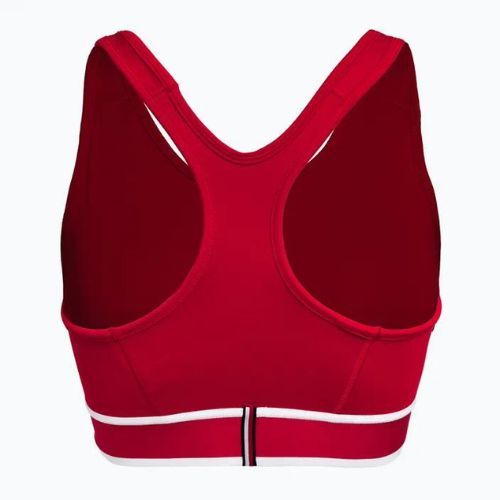 Tommy Hilfiger Mid Int Tape Racer Back sutien de fitness roșu