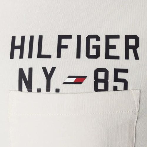 Tommy Hilfiger Graphic Tee bej pentru bărbați Tommy Hilfiger