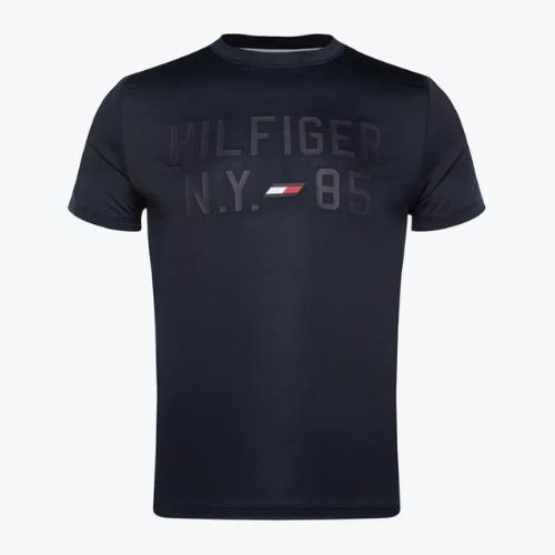 Tricou de antrenament Tommy Hilfiger Graphic albastru pentru bărbați