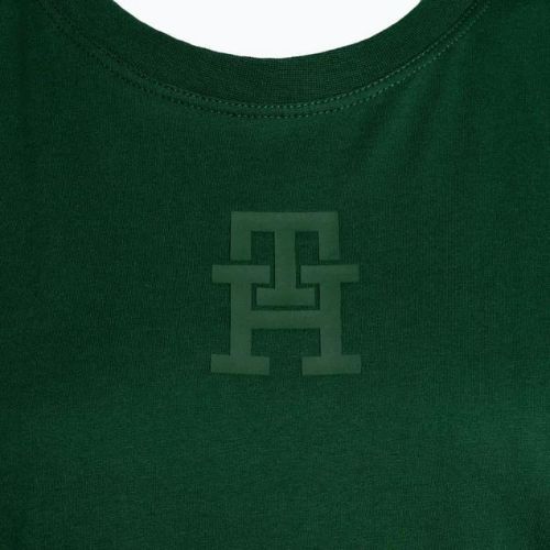 Tommy Hilfiger cămașă de antrenament pentru femei Regular Th Monogramă verde