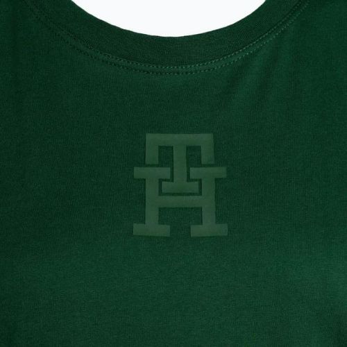 Tommy Hilfiger cămașă de antrenament pentru femei Regular Th Monogramă verde