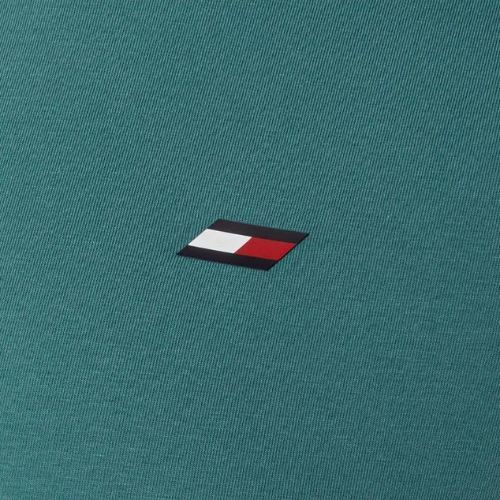 Tommy Hilfiger cămașă de antrenament pentru bărbați Textured Tape verde