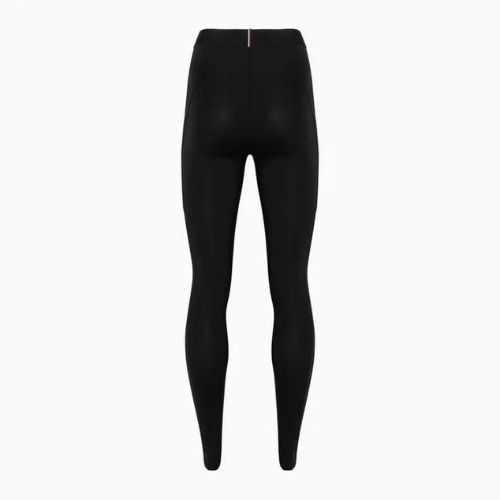 Jambiere de antrenament pentru femei Tommy Hilfiger Hw Branded Tape Full Length negru