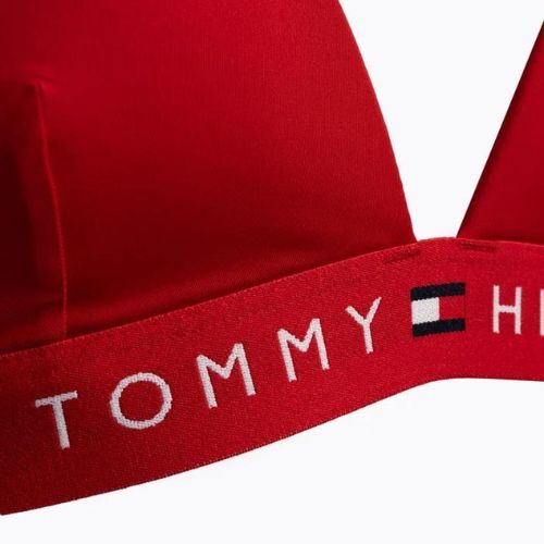 Tommy Hilfiger Triangle Fixed Foam costum de baie top roșu