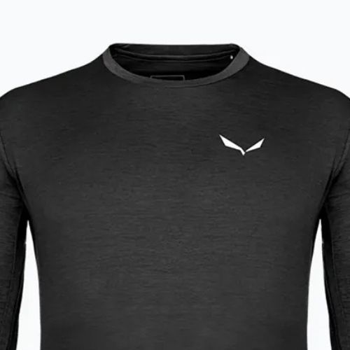 Cămașă de trekking pentru bărbați Salewa Puez Melange Dry black out melange