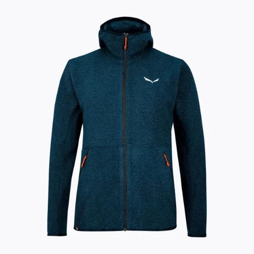 Hanorac bărbătesc Salewa Nuvolo EN fleece sweatshirt melange denim închis